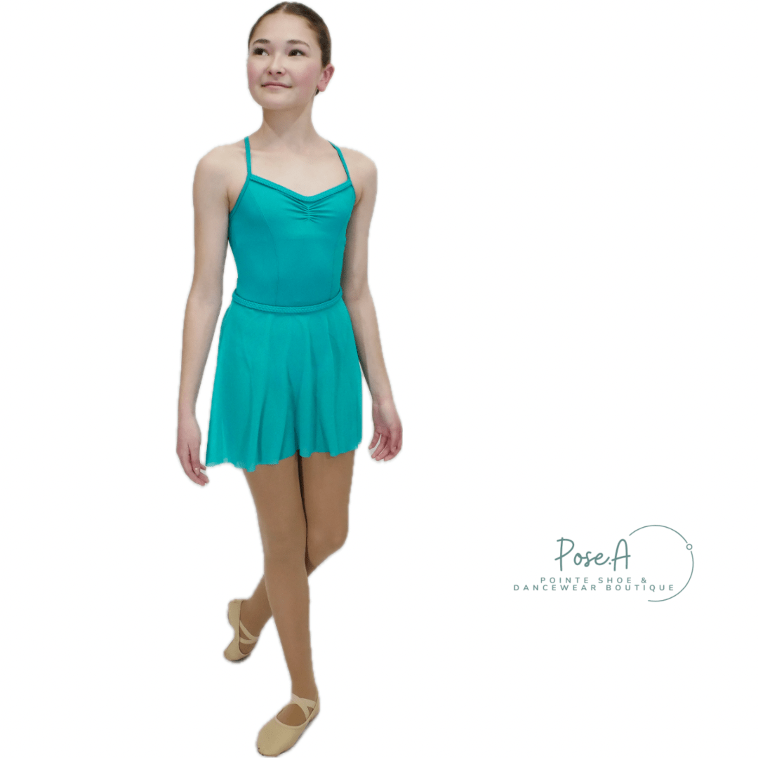 Mirella - Braid Neck Cami Leotard