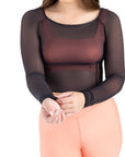 Capezio - Dusk Longsleeve Mesh Top