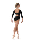 Bloch - Mesh Detail 3/4 Sleeve Leotard
