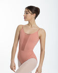 Intermezzo - Mesh Panel Camisole Leotard