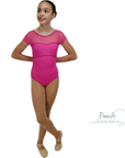 Mirella - Sweetheart Cap Sleeve Leotard