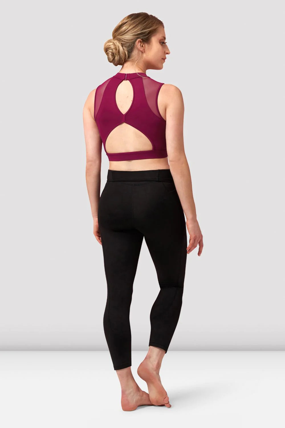 Bloch- Ladies Natalia Open Back Crop Top