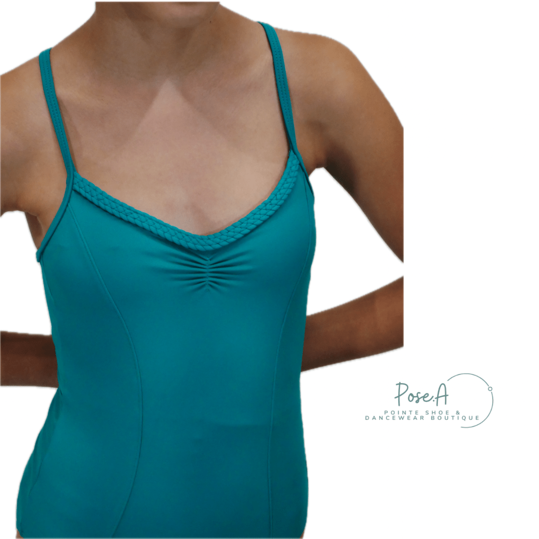 Mirella - Braid Neck Cami Leotard