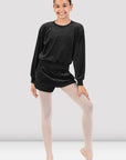 Bloch - Girls Lily Velvet Crew Neck Jumper