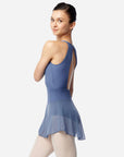 Lulli - Adalynn Womens Skirted High Neck Leotard