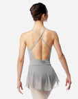 Lulli - Rose Skirted Camisole Leotard