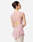 Lulli - Julia Womens Skirted Cap Sleeve Leotard