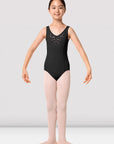 Mirella - Flower Burst Strap Back Tank Leotard