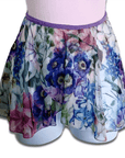 Tendu - Wrap Skirt La Sylphide (Purple Floral)