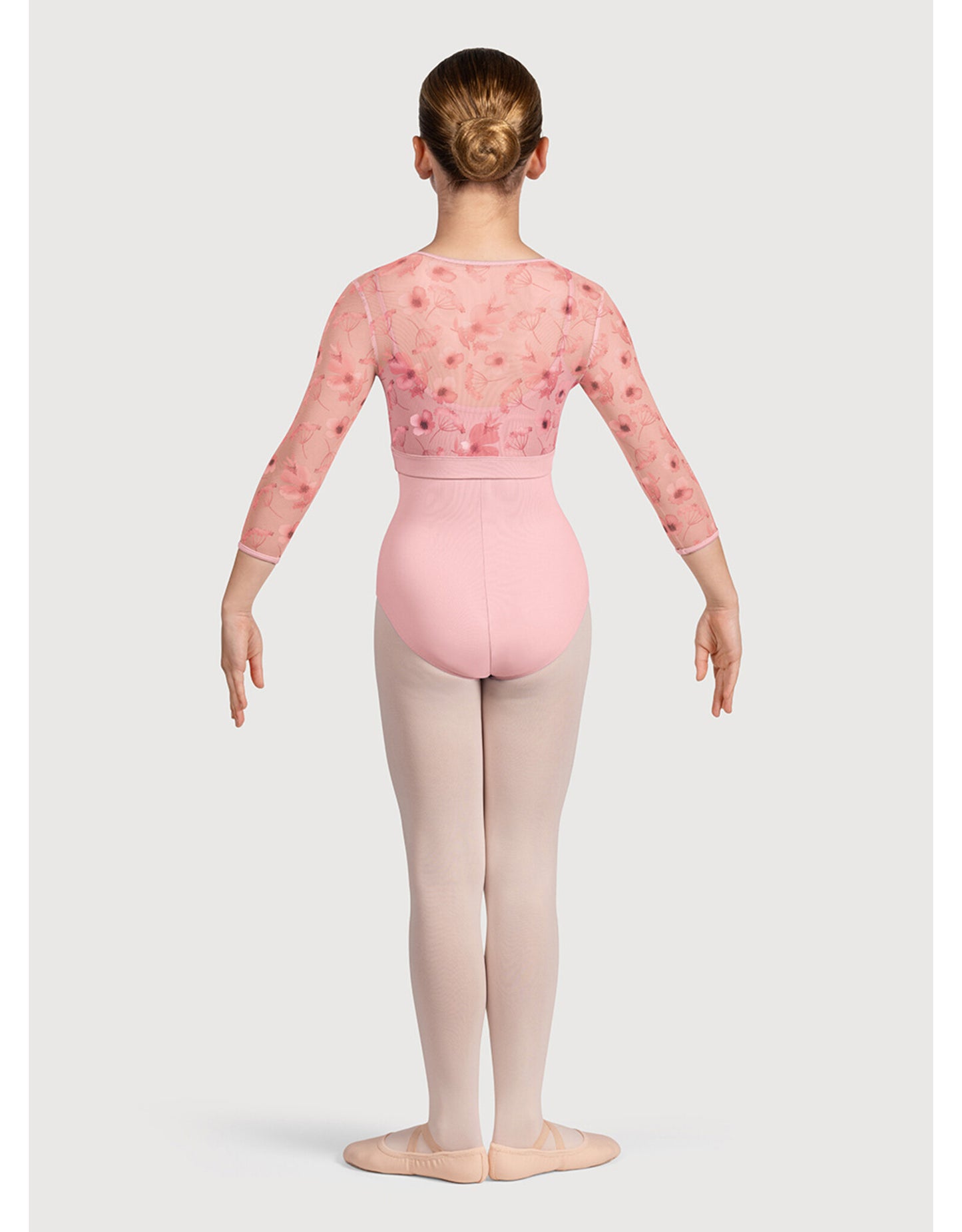 Bloch - Child Mesh Wrap Petal Detail