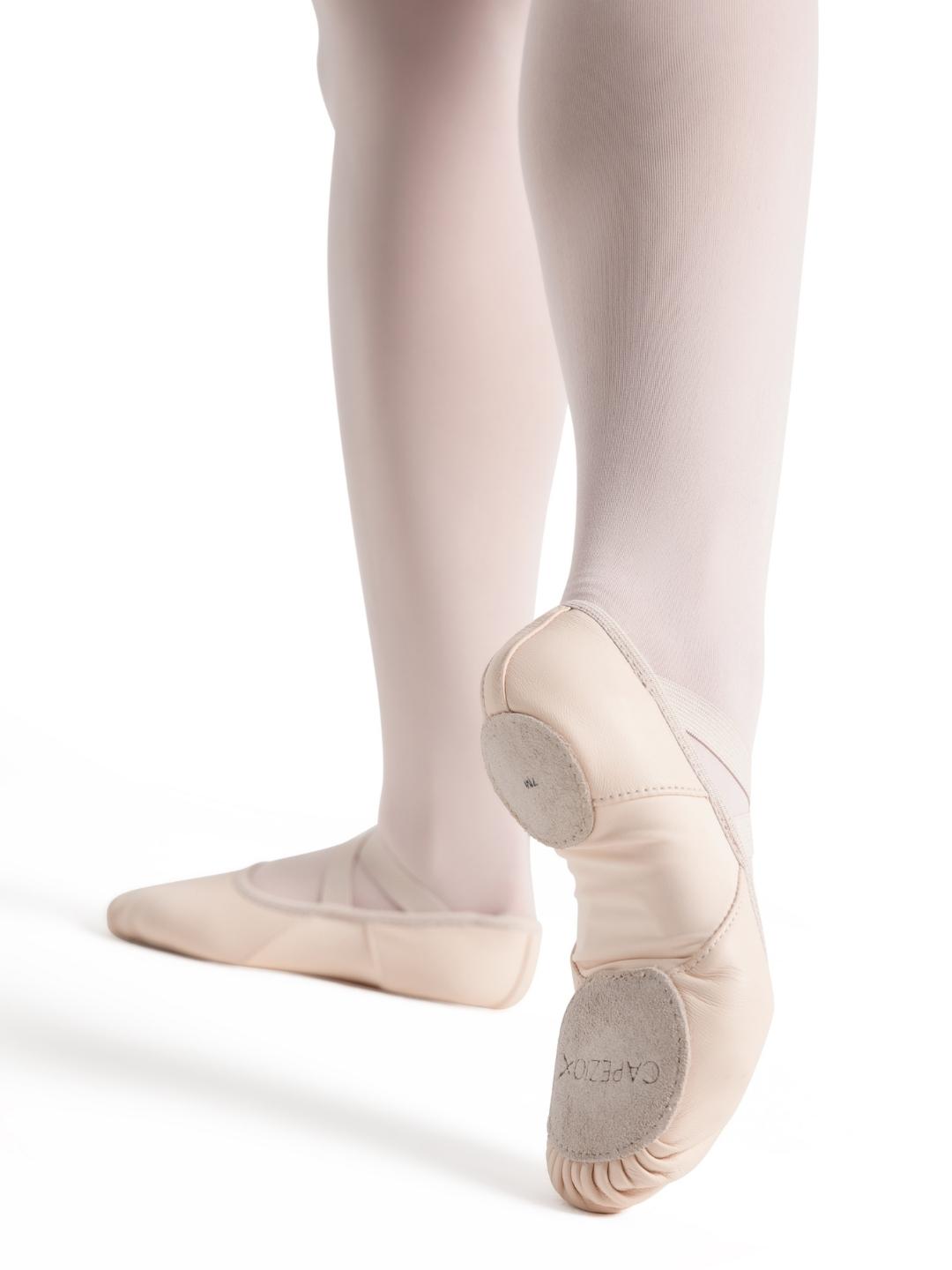 Leather split sole ballet shoes 2025