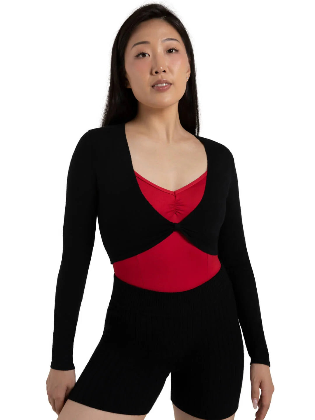 Capezio - Harmonie Cropped Pinch Sweater
