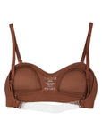 Capezio - Seamless Clear Back Sweetheart Bandeau Bra
