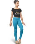 Bloch - Turquoise Stirrup Leggings - Age 10