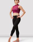 Bloch- Ladies Natalia Open Back Crop Top