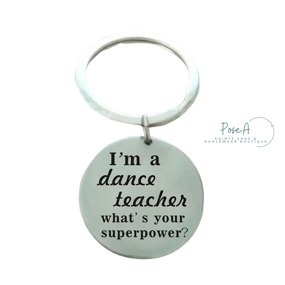 Pose.A - Dance Teacher Key Ring