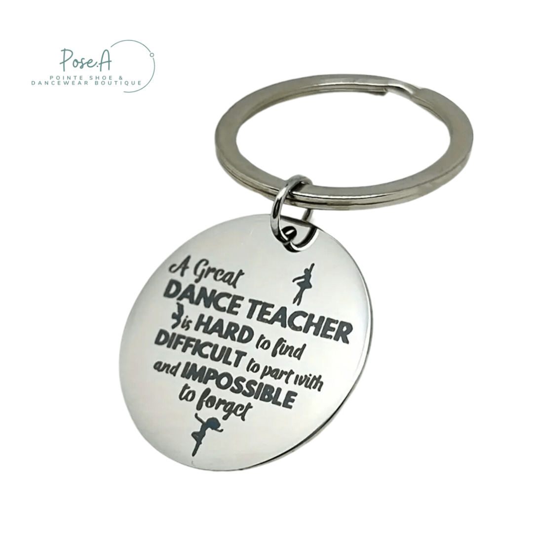 Pose.A - Dance Teacher Key Ring