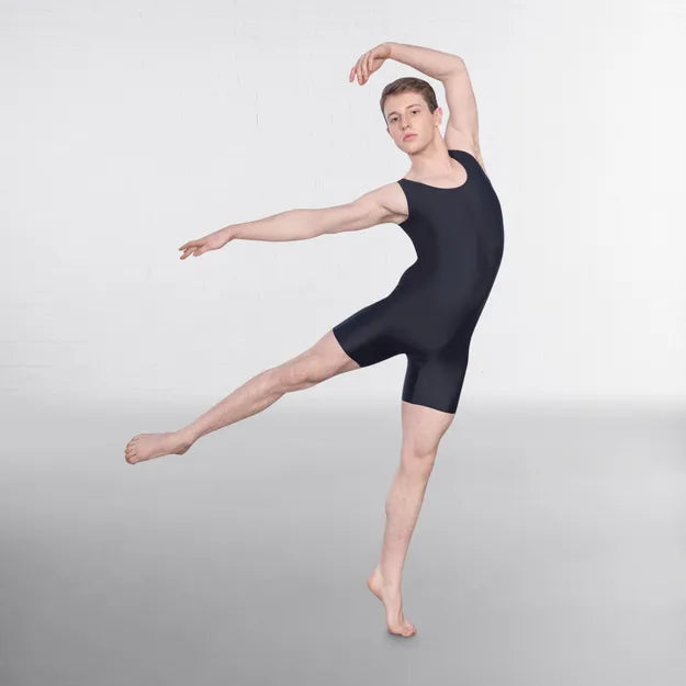 1st Position - Male Sleeveless Scoop Neck Biketard