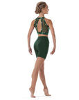 Bloch - High Neck Crop Top