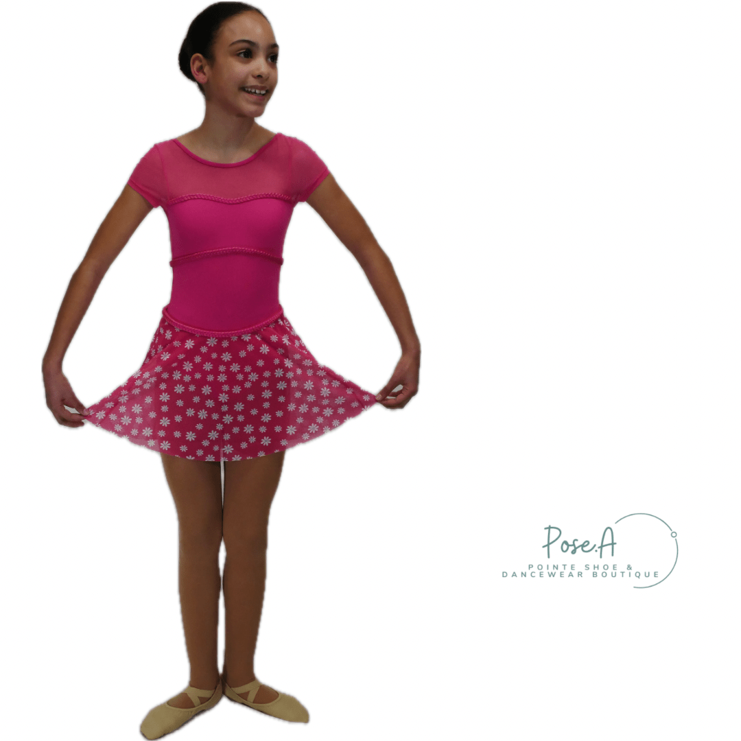 Mirella - Printed Mesh Skirt