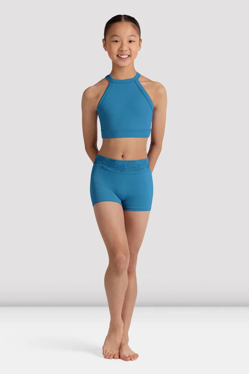 Bloch - Modena - Crop Top with Embroidered Back Detail