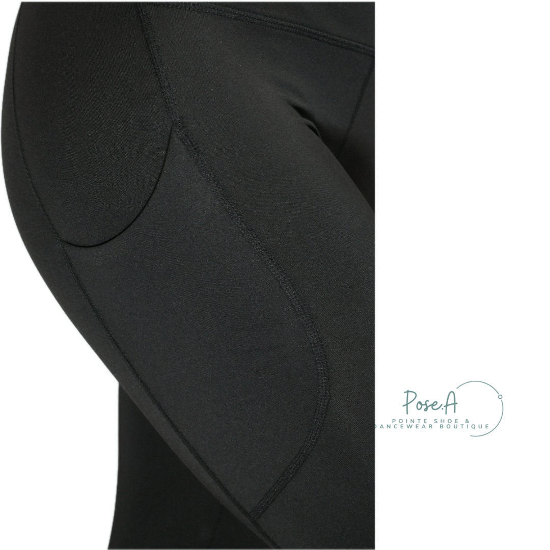 Bloch - Paneled 7/8 Leggings