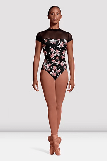 Mirella - Jardin Mock Neck Leotard