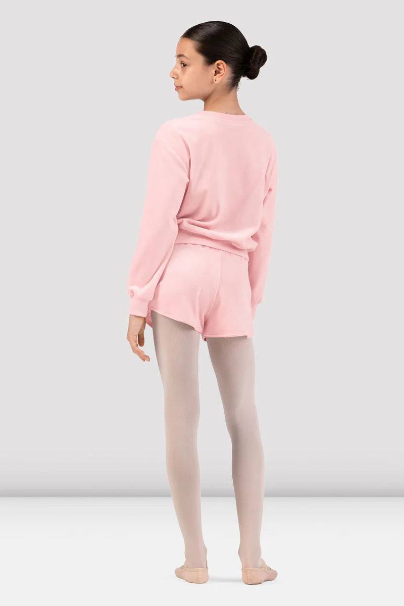 Bloch - Girls Lily Velvet Crew Neck Jumper