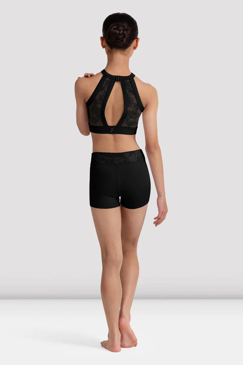 Bloch - Modena - Crop Top with Embroidered Back Detail