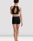 Bloch - Modena - Crop Top with Embroidered Back Detail