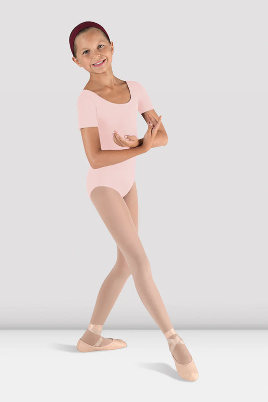 Bloch - Short Sleeve Round Neck Leotard