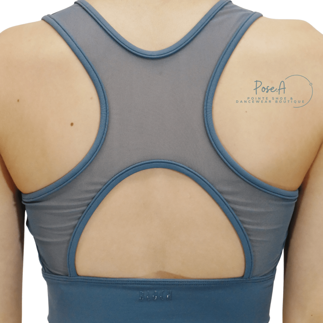 Bloch - Zip Front Crop Top