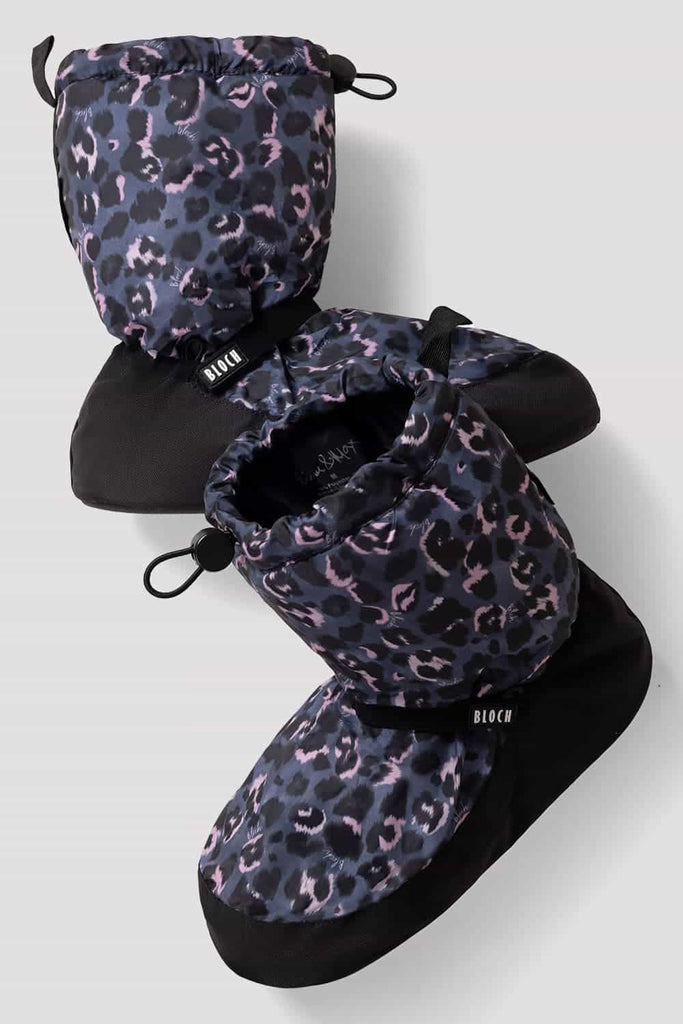 Bloch - Adult Warm Up Booties - Animal Print