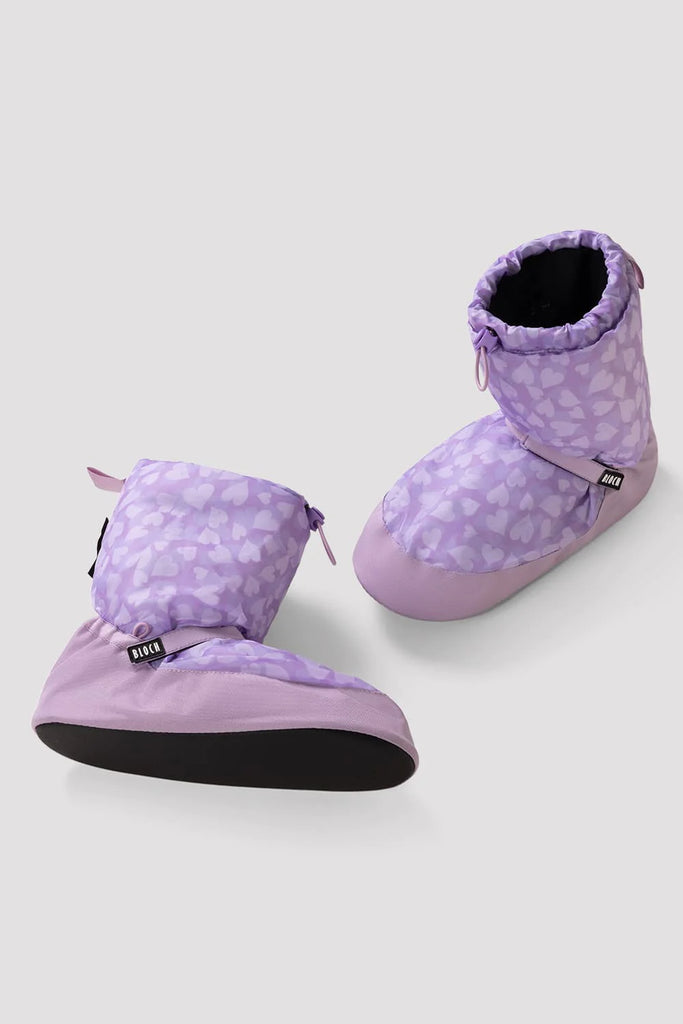 Bloch - Kids Warm Up Booties - Hearts - Limited Edition