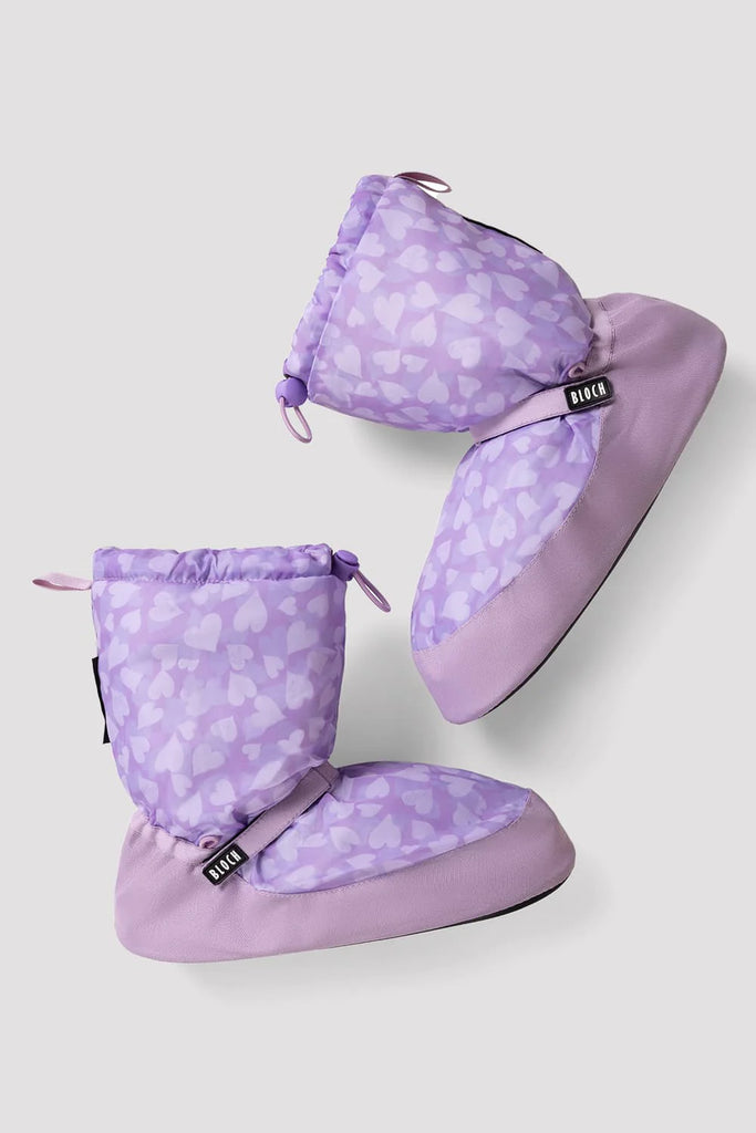 Bloch - Kids Warm Up Booties - Hearts - Limited Edition