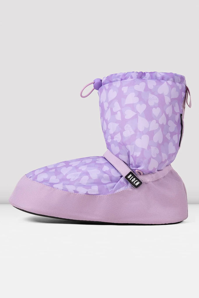 Bloch - Kids Warm Up Booties - Hearts - Limited Edition