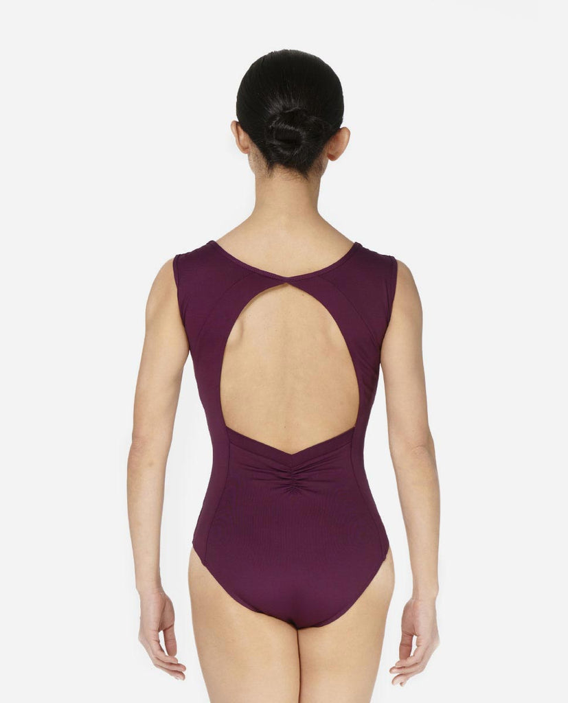 Lulli - Logan Womens Cap Sleeve Princess Seams Leotard