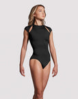 Mirella - Black Label Cap Sleeve Leotard