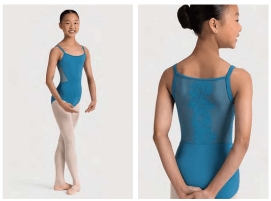 Bloch - Kik - Corseted Front Camisole Leotard with Embroidered Back Detail