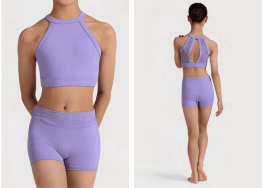 Bloch - Bella - Embroidered Waistband Shorts