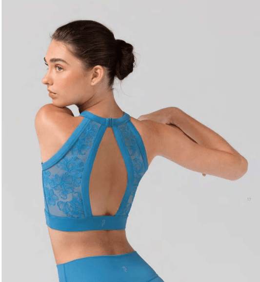 Bloch - Nina - Crop Top with Embroidered Back Detail