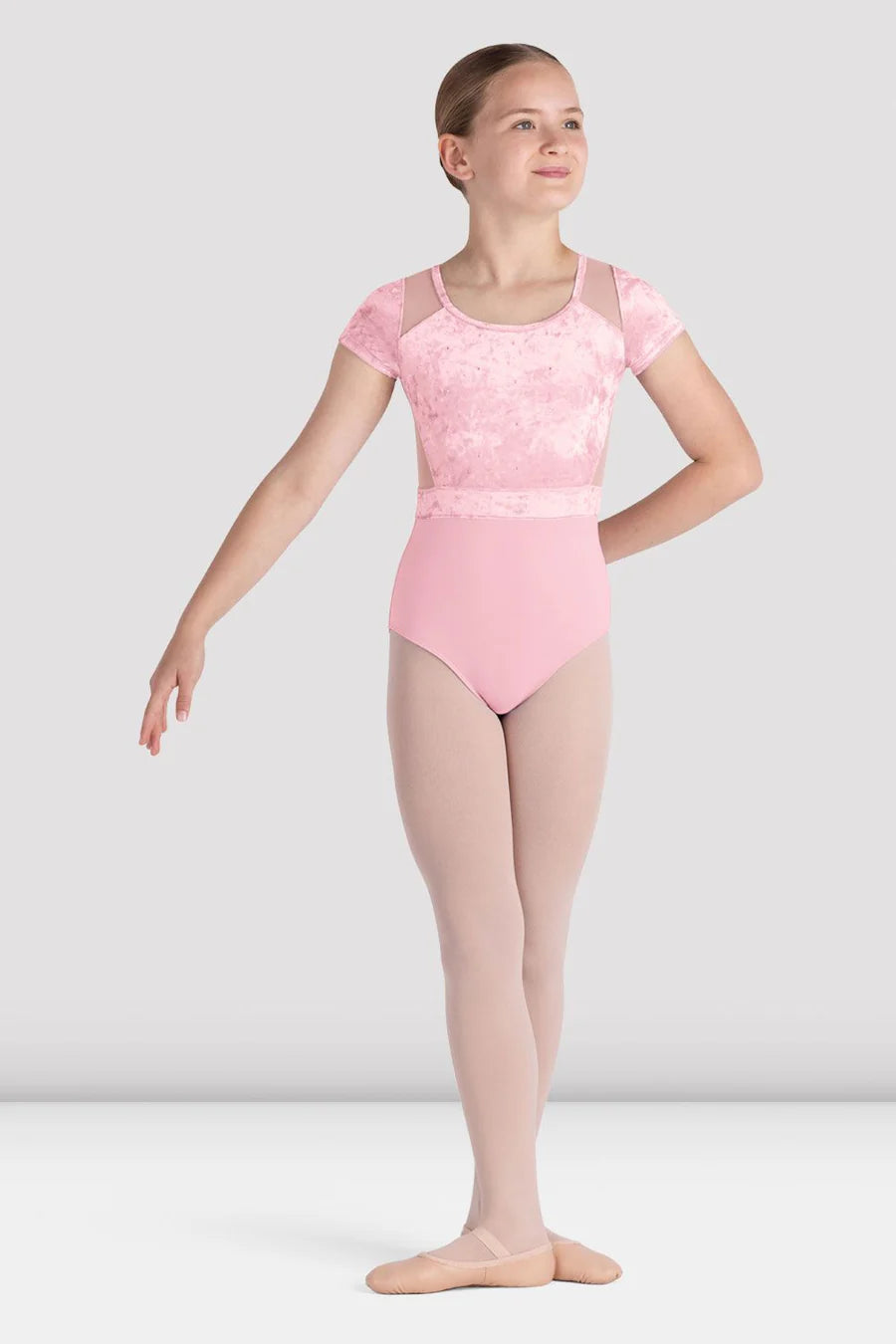 Bloch - Girls Amelia Cap Sleeve Leotard