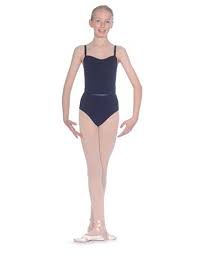 Roch Valley - Cotton Lycra Cami Leotard (with belt)