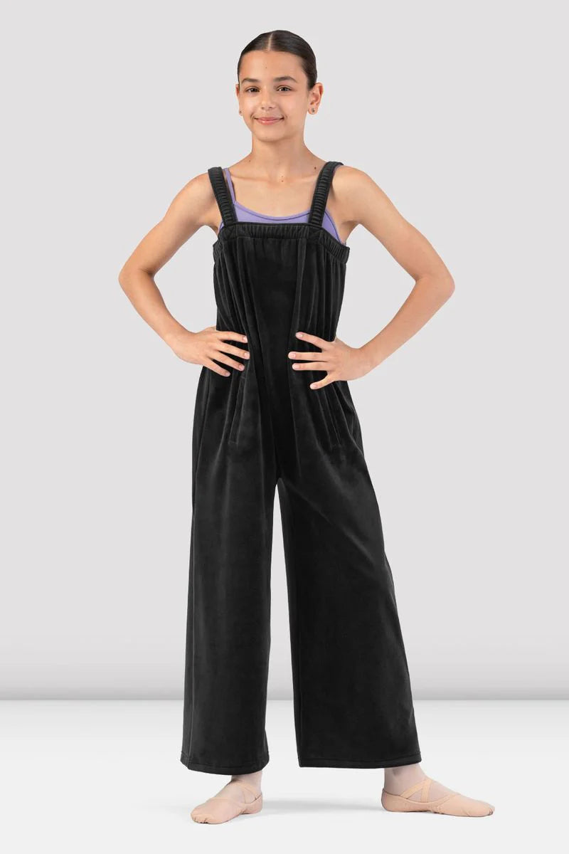 Bloch - Girls Susan Velvet Jumpsuit
