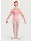 Bloch - Child Mesh Wrap Petal Detail