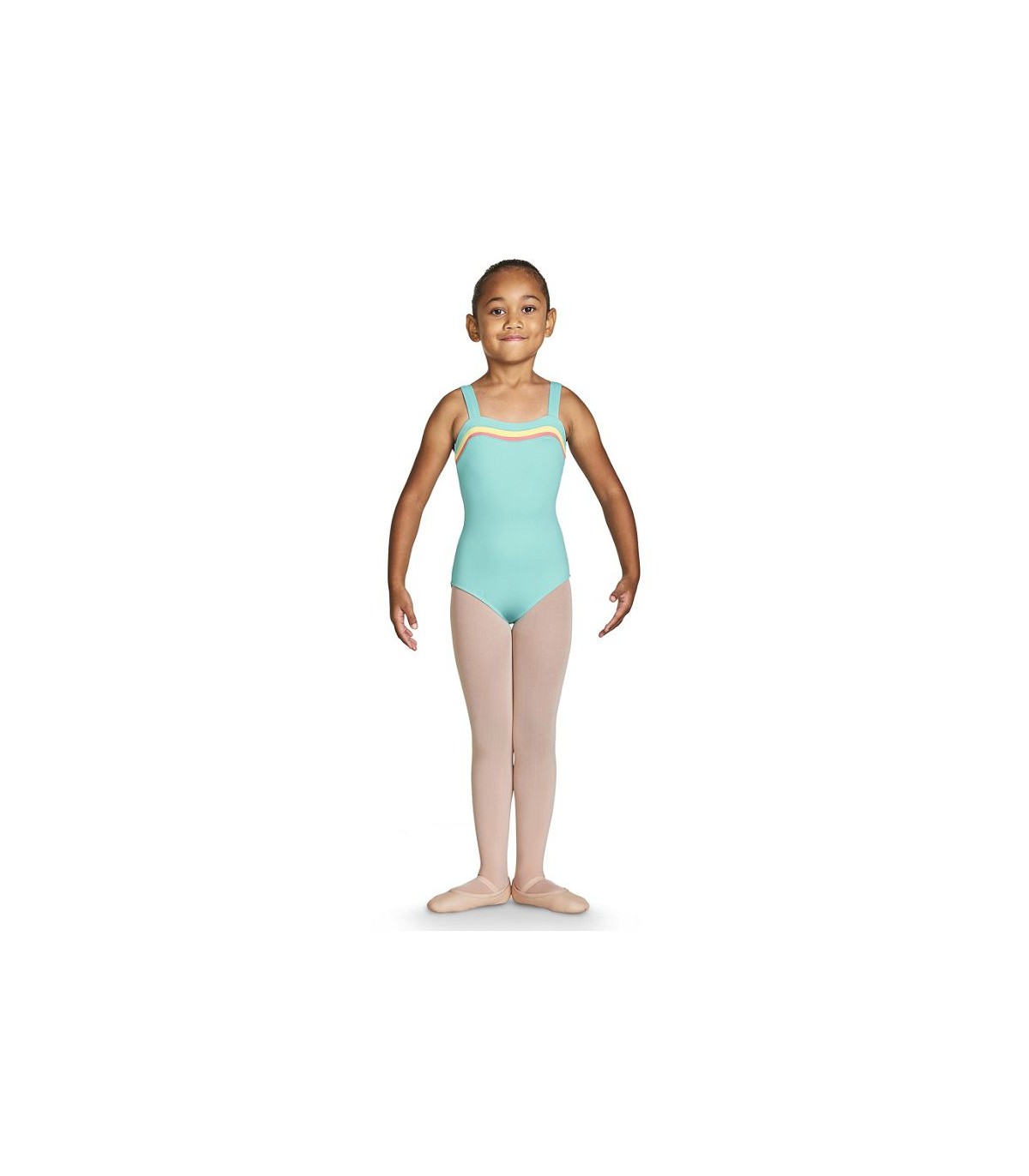 Bloch - Gelato Stripe Neck Cami Leotard