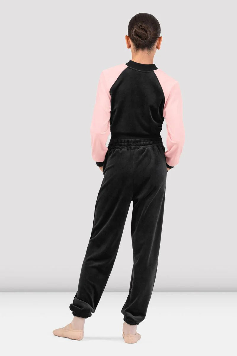 Bloch - Girls Julia Velvet Bomber Jacket