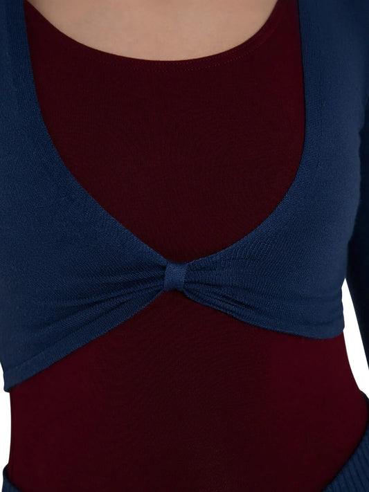 Capezio - Harmonie Cropped Pinch Sweater