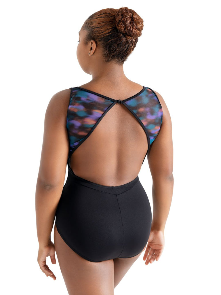 Capezio - Mystical Forest V Front/ Back Scoop Tank Leotard - Girls