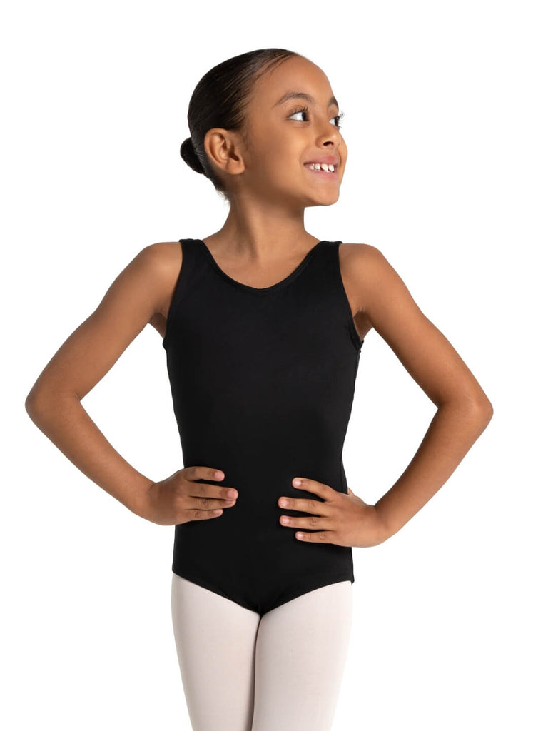 Capezio - Studio Collection Lattice Back Tank Leotard - Girls